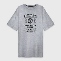 Женская футболка-платье Manchester United: Football Club Number 1 Legendar