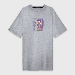 Женская футболка-платье Милая Акацуки Log Horizon