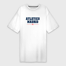 Футболка женская-платье Atletico Madrid FC Classic, цвет: белый