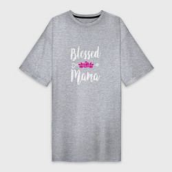 Женская футболка-платье Благословенная мама