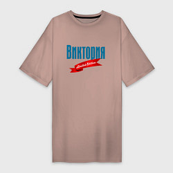 Женская футболка-платье Виктория - limited edition