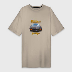 Женская футболка-платье Ретро маслкар Chevrolet Camaro