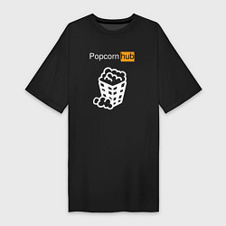 Женская футболка-платье Popocorn hub