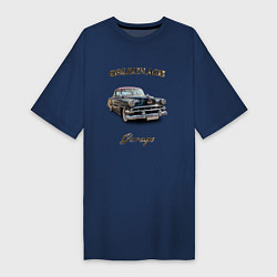 Женская футболка-платье Классический автомобиль Chevrolet 210