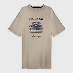 Женская футболка-платье Классический автомобиль Chrysler New Yorker