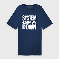 Женская футболка-платье SoD - System of a Down