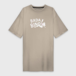 Женская футболка-платье Bada Bing!