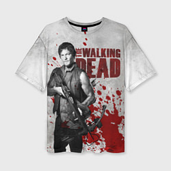Женская футболка оверсайз Walking Dead: Deryl Dixon