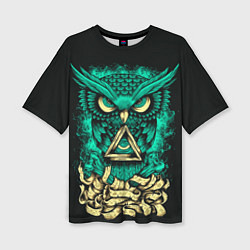 Футболка оверсайз женская Bring Me The Horizon: Owl, цвет: 3D-принт