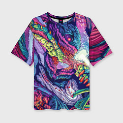 Футболка оверсайз женская Hyper Beast Style, цвет: 3D-принт