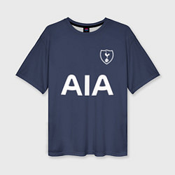 Футболка оверсайз женская Tottenham FC: Kein Away 17/18, цвет: 3D-принт