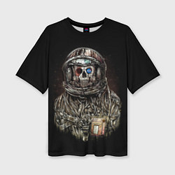 Женская футболка оверсайз NASA: Death Astronaut