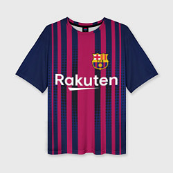 Женская футболка оверсайз FC Barcelona: Rakuten