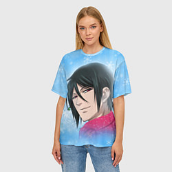 Футболка оверсайз женская Зимний Дворецкий, цвет: 3D-принт — фото 2