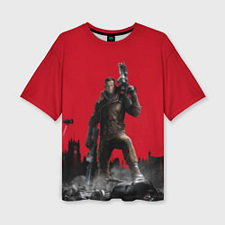 Футболка оверсайз женская Soldier: William Blaskovitz, цвет: 3D-принт