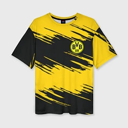 Женская футболка оверсайз BVB 09: Yellow Breaks