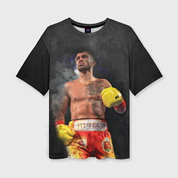 Футболка оверсайз женская Vasyl Lomachenko, цвет: 3D-принт