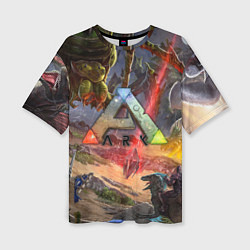 Женская футболка оверсайз ARK: Survival Evolved