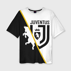 Женская футболка оверсайз FC Juventus: Football Point