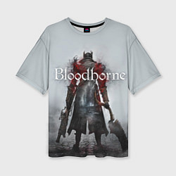 Женская футболка оверсайз Bloodborne: Hell Knight