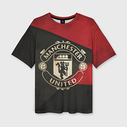 Женская футболка оверсайз FC Man United: Old Style