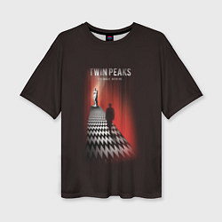 Футболка оверсайз женская Twin Peaks: Firewalk with me, цвет: 3D-принт