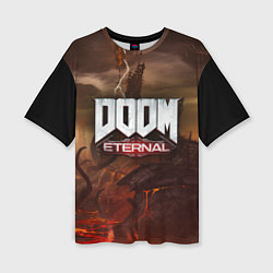 Футболка оверсайз женская DOOM: Eternal, цвет: 3D-принт