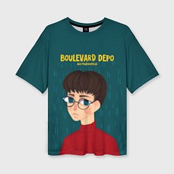 Женская футболка оверсайз Boulevard Depo