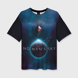 Футболка оверсайз женская No Man’s Sky: Dark Space, цвет: 3D-принт