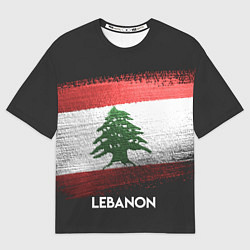 Женская футболка оверсайз Lebanon Style