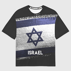 Футболка оверсайз женская Israel Style, цвет: 3D-принт