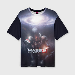 Футболка оверсайз женская Mass Effect 3, цвет: 3D-принт