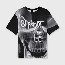 Женская футболка оверсайз Slipknot Death