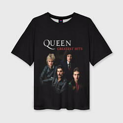 Футболка оверсайз женская Queen: Greatests Hits, цвет: 3D-принт