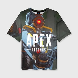 Женская футболка оверсайз Apex Legends: Robot