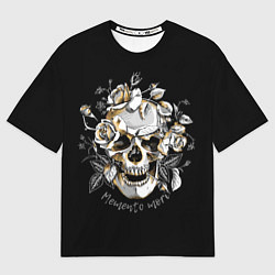 Футболка оверсайз женская Memento Mori, цвет: 3D-принт