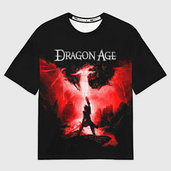 Женская футболка оверсайз Dragon Age