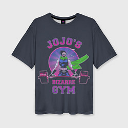 Женская футболка оверсайз Приключения ДжоДжо