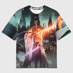 Футболка оверсайз женская Dark Souls 3 Pontiff Sulyvahn, цвет: 3D-принт