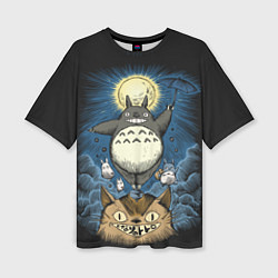 Женская футболка оверсайз My Neighbor Totoro