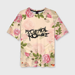 Женская футболка оверсайз My Chemical Romance