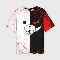 Футболка оверсайз женская MONOKUMA, цвет: 3D-принт