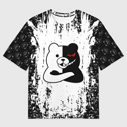 Футболка оверсайз женская MONOKUMA, цвет: 3D-принт