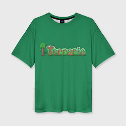 Женская футболка оверсайз Terraria