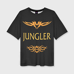 Женская футболка оверсайз Jungler