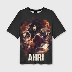 Женская футболка оверсайз Ahri