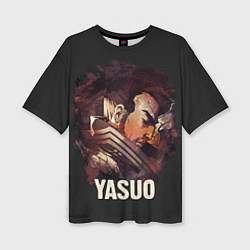 Футболка оверсайз женская Yasuo, цвет: 3D-принт