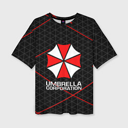 Футболка оверсайз женская UMBRELLA CORP, цвет: 3D-принт