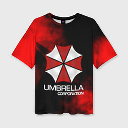 Футболка оверсайз женская UMBRELLA CORP, цвет: 3D-принт