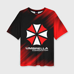 Футболка оверсайз женская Umbrella Corporation, цвет: 3D-принт